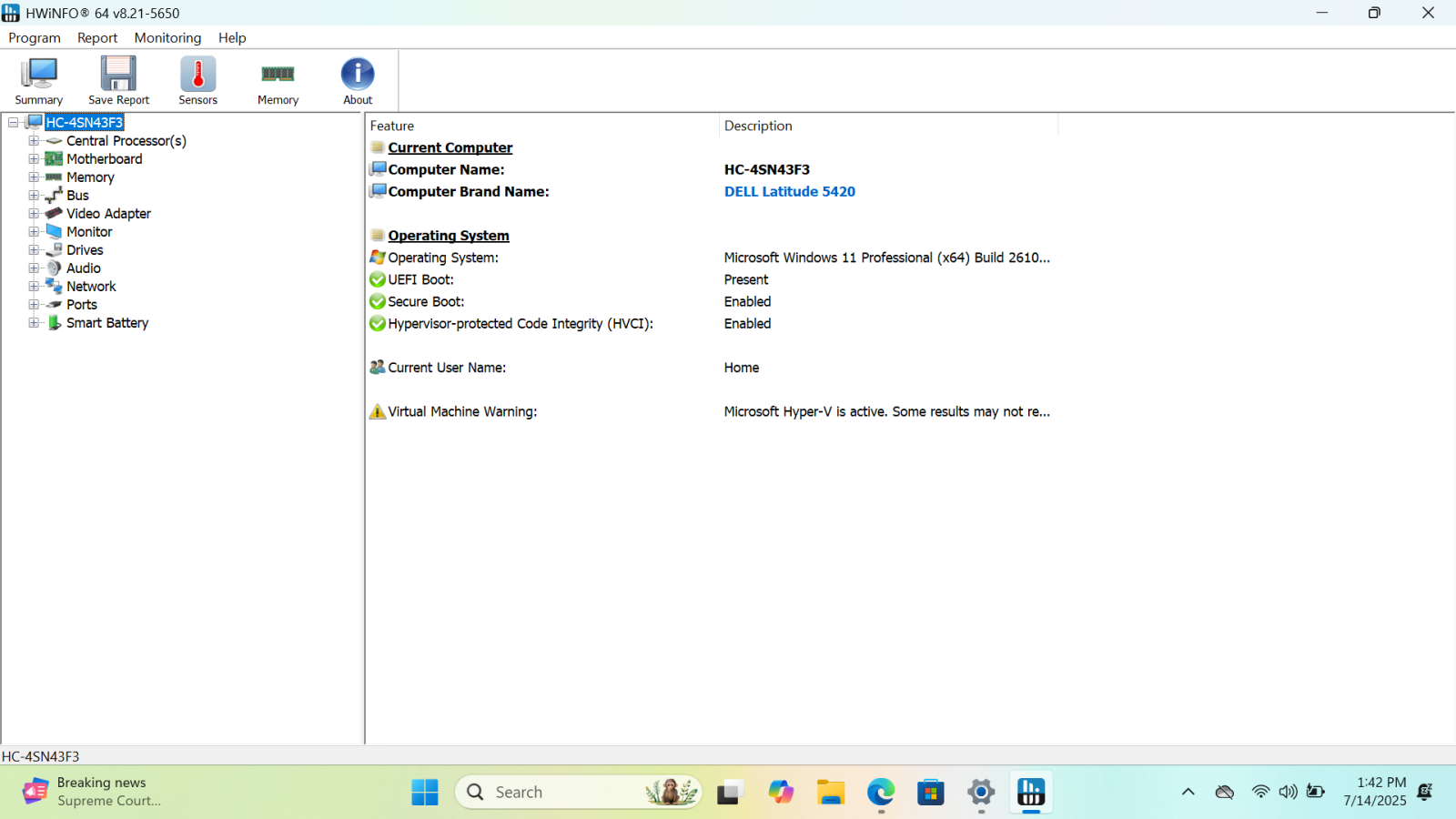 DELL Latitude 5420 Laptop, 14" HD, i5-1145G7, 16GB, 256GB SSD - Photo 14
